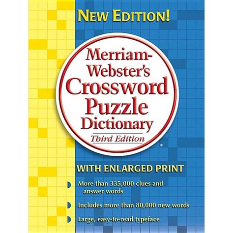 merriam websters crossword puzzle dictionary Epub
